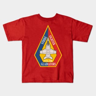 VFA-106 Gladiators - F/A-18 Kids T-Shirt